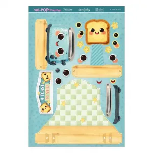 A Toast to You! Side-Pop Stepper Card